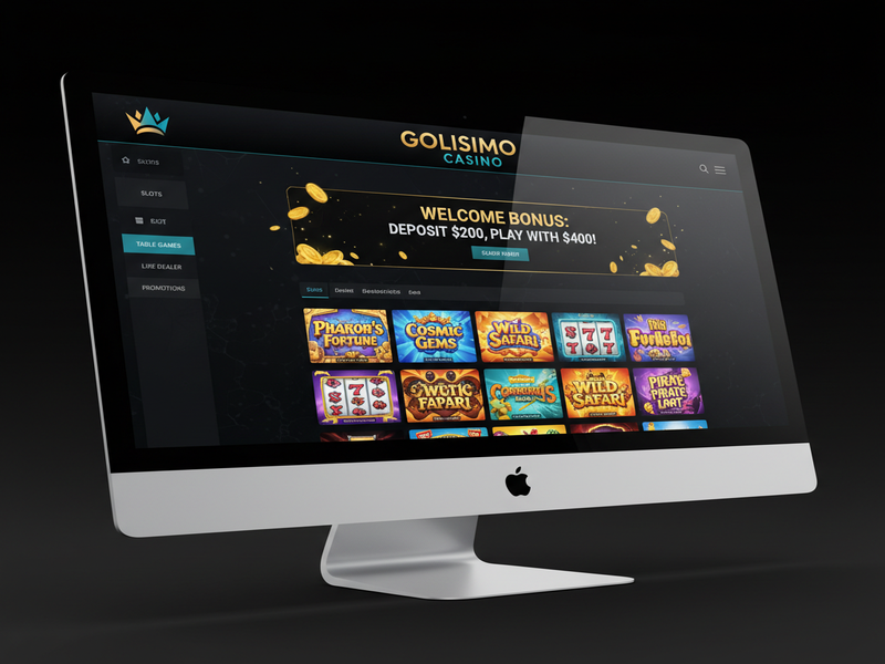 Golisimo Casino Casino on Computer