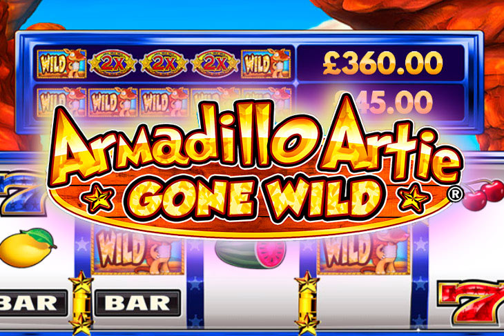 Armadillo Artie Gone Wild - DWG slot at Golisimo Casino Casino