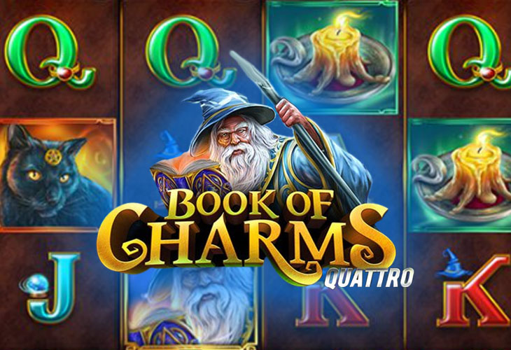Book of Charms Quattro - Stakelogic slot at Golisimo Casino Casino