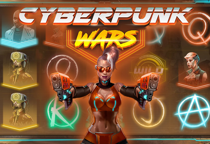 Cyberpunk Wars - Woohoo slot at Golisimo Casino Casino