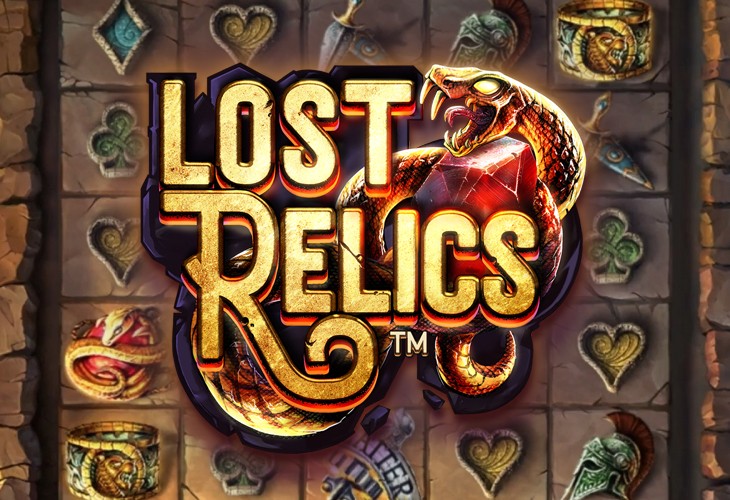 Lost Relics - NetEnt slot at Golisimo Casino Casino