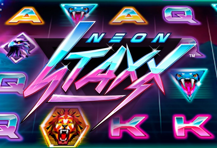 Neon Staxx - NetEnt slot at Golisimo Casino Casino