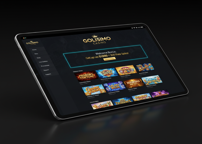 Golisimo Casino Casino in Tablet